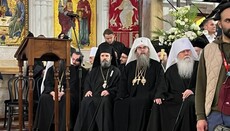 Metropolita Rastislav dorazil na pohřeb Eliáše II.