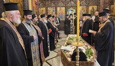 V Nazaretu se konalo poslední rozloučení s archimandritou Timotheem