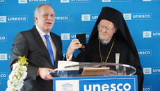 Ekumenický patriarcha přijat Macronem v Elysejském paláci