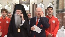 Církev, město a Olympiacos pomáhají rodinám na Paschu