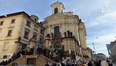 Svátek Vjezdu Páně do Jeruzaléma v pražské katedrále