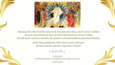 Metropolita Rastislav zaslal veriacim veľkonočné posolstvo