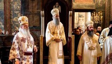 Patriarcha Porfirije sloužil na Paschální pondělí ve Visokých Dečanech
