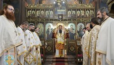 Bulharský patriarcha Daniil sloužil paschální liturgii v Sofii