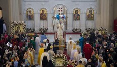 Gruzínský patriarchát slavil svátek ikony Přesvaté Bohorodice Portaïtissy