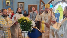 Vladyka Juraj slúžil liturgiu v jedinom chráme svätých žien Myronosíc v PCČZS