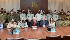 Netanjahu se setkal s křesťanskými vojáky v izraelské armádě