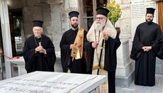 Antiochijský patriarcha navštívil hroby ekumenických patriarchů