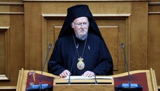 Patriarcha Bartoloměj pronesl historický projev v řeckém parlamentu