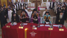 V katedrále Nejsvětější Trojice probíhá volba katolikose-patriarchy celé Gruzie