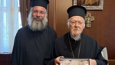 Metropolitu Prodróma přijal patriarcha Bartoloměj ve Fanaru