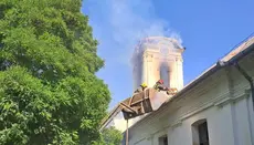 Požár zničil pravoslavný chrám v Srbsku, zřítila se i zvonice