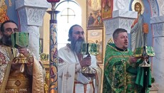 Bulharský archimandrita Nikanor navštívil olomouckou farnost