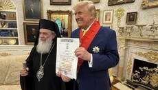 Patriarcha udělil Trumpovi nejvyšší řád Jeruzalémské církve