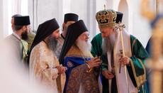 Igumen Jefrem poděkoval patriarchovi Porfirijovi za přijetí v Srbsku
