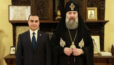 Patriarcha Šio III. přijal předsedu vlády Abcházie v Tbilisi