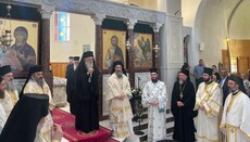 Arcibiskup Jeroným oslavil své jmeniny v monastýru svatého Porfyria