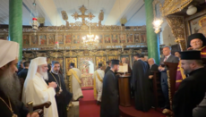 Patriarcha Bartoloměj slaví jmeniny za účasti dvou patriarchů