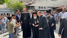 Patriarchové Jeruzaléma navštívili Gazu a podpořili místní křesťany