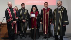 Patriarcha Bartoloměj byl jmenován čestným profesorem Iónské univerzity