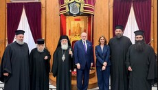 Patriarcha Theofil vyzval velvyslance USA k podpoře evakuací z Gazy