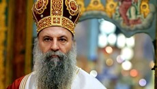 Srbský patriarcha Porfirij slaví 65. narozeniny