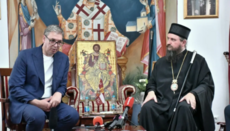 Prezident Vučić navštívil pravoslavný monastýr Rmanj