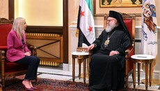 Patriarcha Jan X. přijal v Damašku představitelku kyperské diplomacie