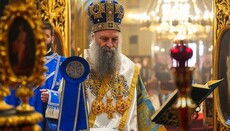 Srbský patriarcha Porfirij popřel vznik nové eparchie v Černé Hoře