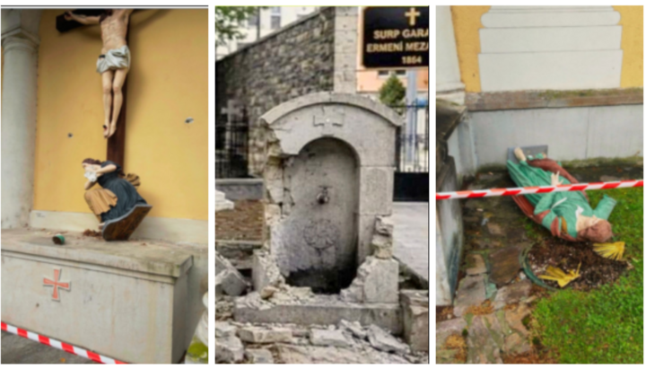V červenci se počet případů vandalismu v chrámech Evropy zdvojnásobil 