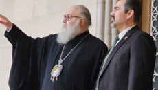Syrský ministr školství se setkal s antiochijským patriarchou Janem X.
