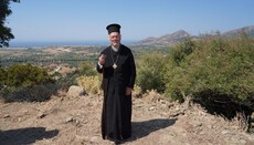 Patriarcha Bartoloměj se modlil v kaplích na svém rodném Imbrosu