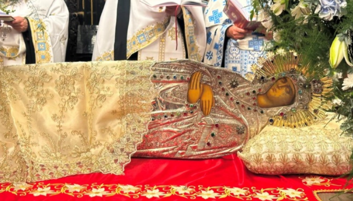 Jeruzalémský patriarcha vedl bohoslužbu Chvál Bohorodice v Getsemanech