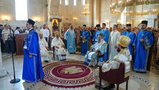 Patriarcha Porfirije sloužil v Bělehradě před ikonou Bohorodice