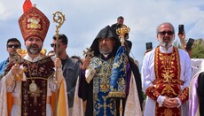 Arménský patriarcha se modlil za obnovení vztahů Turecka a Arménie