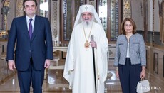 Patriarcha Daniel jednal s řeckým ministrem financí 