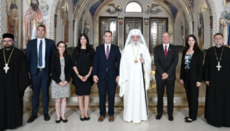Patriarcha Daniel jednal s americkým diplomatem o Ukrajině