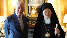 Patriarcha Bartoloměj se setkal s britským králem