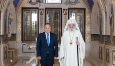 Rumunský patriarcha Daniel přijal starostu Soluně ve své rezidenci