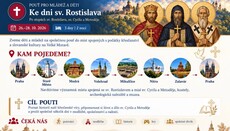 Pouť pro mládež a děti povede po stopách sv. Rostislava a Velké Moravy