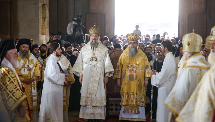 Metropolita Rastislav sloužil s gruzínským patriarchou Šiem v Mccheti