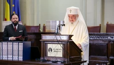 Patriarcha Daniel se zúčastnil křtu dějin Knihovny Rumunské akademie