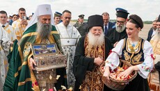 Patriarcha Porfirije a igumen Efrém promluví o vztazích se Svatou Horou