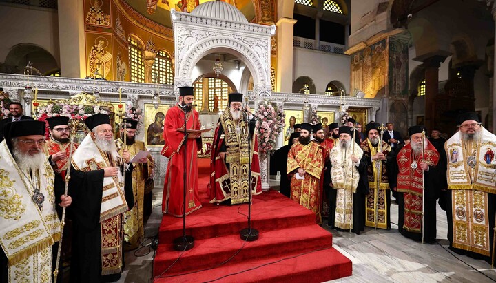 Soluň oslavila svátek sv. Dimitrije za účasti arcibiskupa Ieronyma. Foto:Orthodoxtimes.com