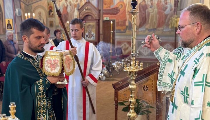 Arcibiskup Juraj slúžil v Košiciach liturgiu na sviatok sv. Oľgy z Aljašky. Foto:FB/MKE