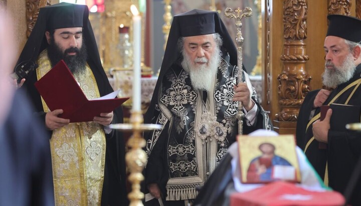 Jeruzalémský patriarcha Theofilos III. Foto: Orthodox Times
