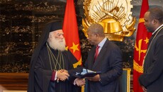 Alexandrijský patriarcha Theodor II. jednal s prezidentem Angoly