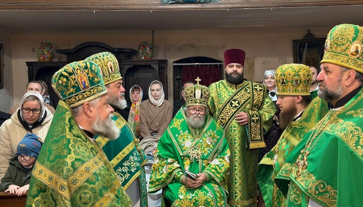 Arcibiskup Michal sloužil v Kojeticích liturgii k chrámovému svátku