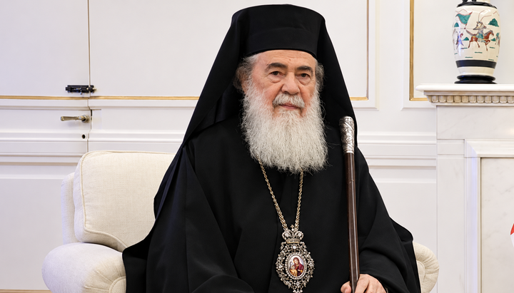 Jeruzalémský patriarcha Theofilos III. Foto: To Vima
