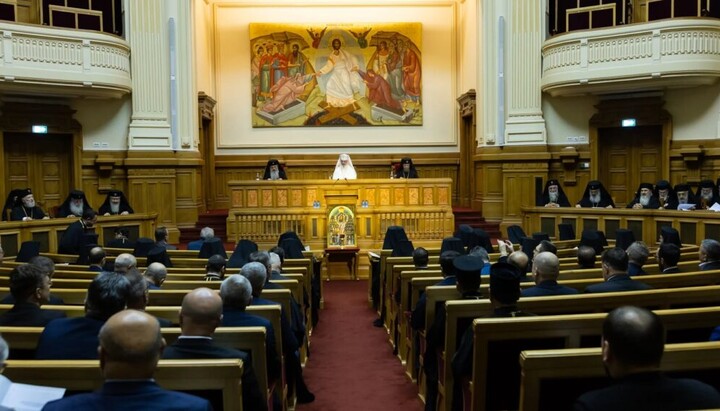 Rumunský patriarcha Daniel při zahájení Národního církevního shromáždění. Foto: Basilica / Mircea Florescu